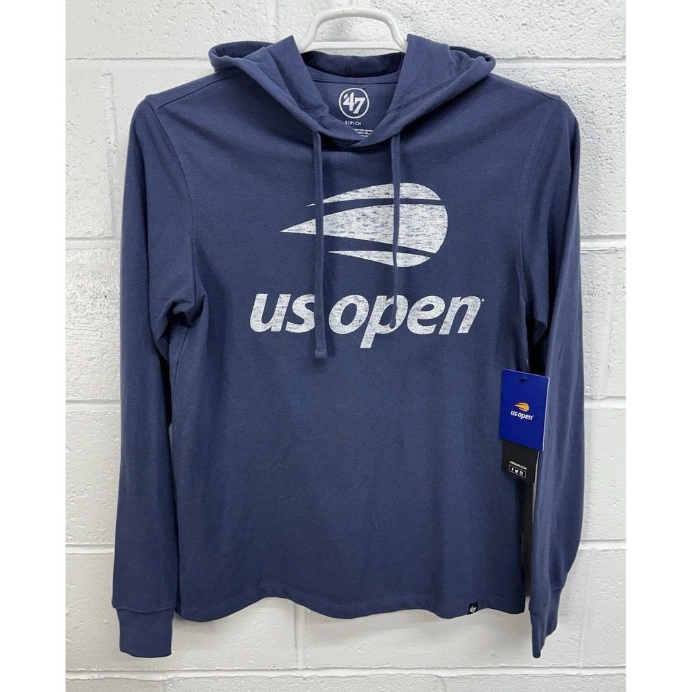 NWT '47 Brand Men's‎ Ashby Pique Hoodie Blue / Men's Size Small